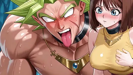 Broly (db) x çay (yuguoh)