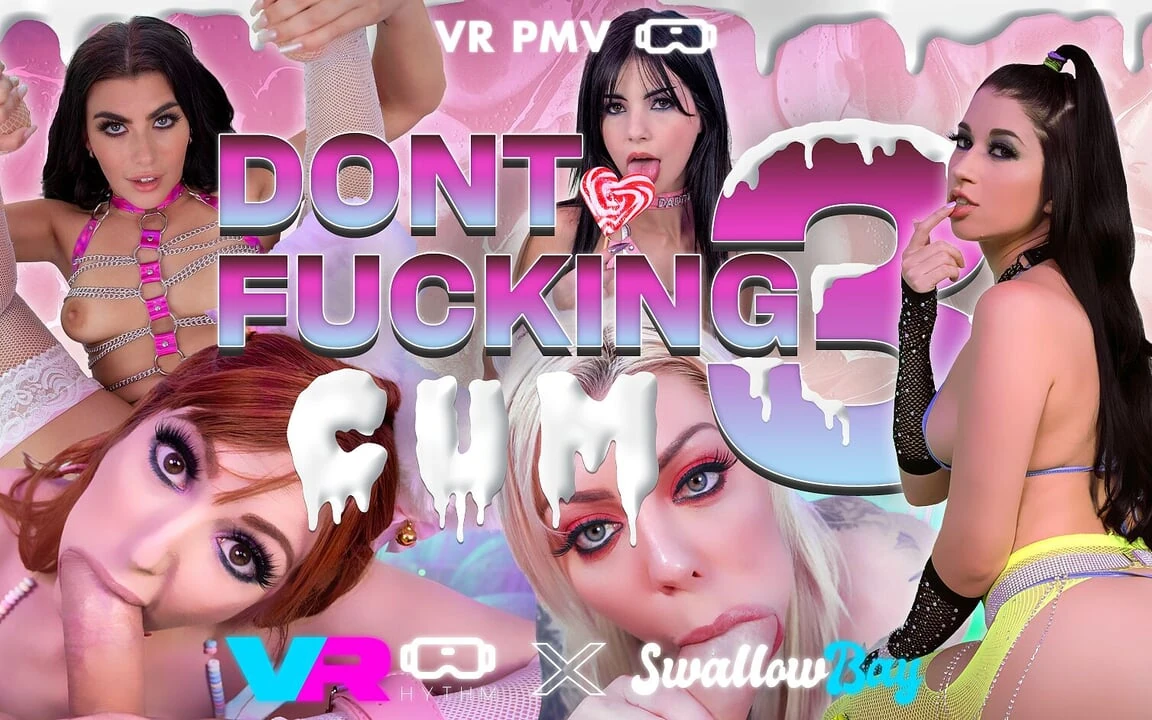 Don't Fucking Cum 3 - Pmv Blowjob and Cowgirl VR Compilation