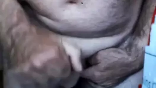 yaşlı adam mastürbasyon