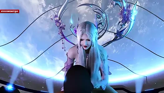 Animasyonlu afrodit: büyük memeler hareket halinde - 3 boyutlu hentai animasyon