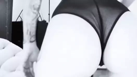 Sıcak webcam kız 47: harika göt bir köle içinde the evde