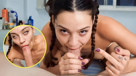 Yarağını seviyorum, hepsini bana ver! Fahişe çığlık atıyor