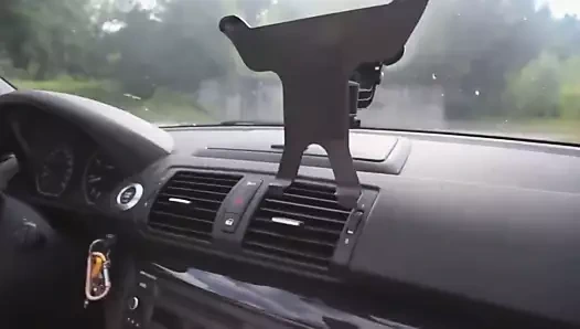 Deutsche Studentin im BMW geknallt