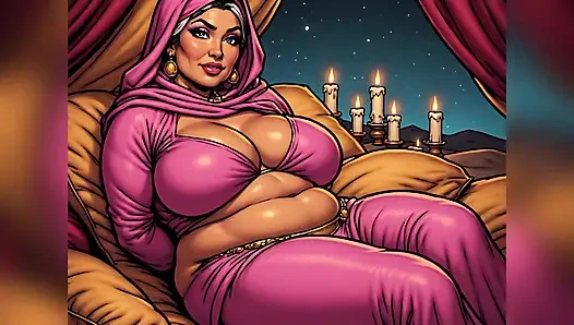 Arap geceleri seksi sanat