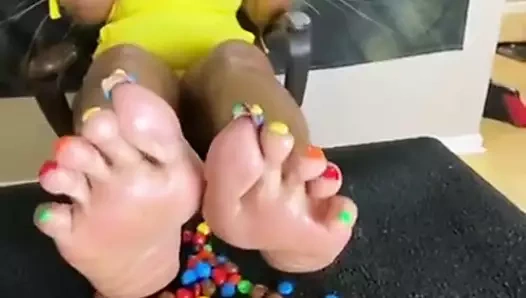 Candy feet