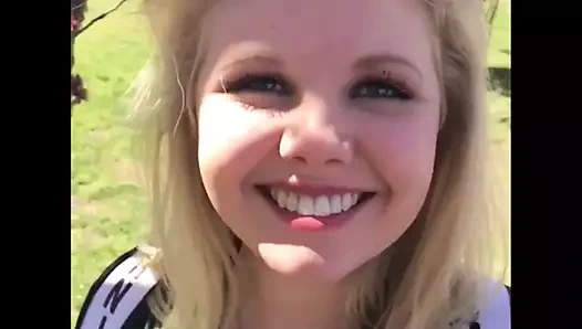 Güzel yüze boşalma