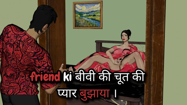 Жену друга оставили в ее доме