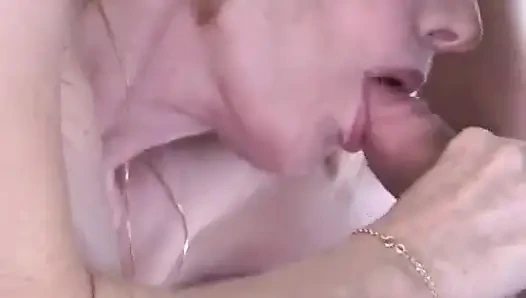 Kötü seksi melanie: masaj ve sakso
