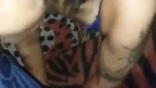 Gırtlağına kadar büyük zenci