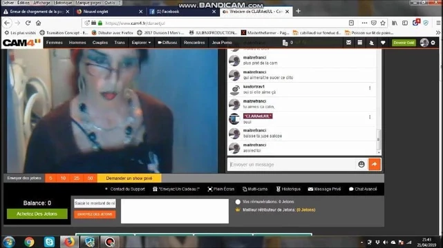 clara trav fait la pute sur cam4