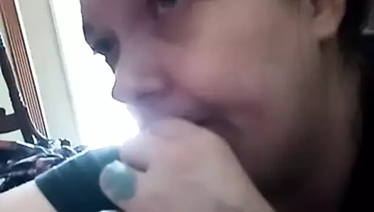 Erkek arkadaşım çim biçerken arkadaşını emdim