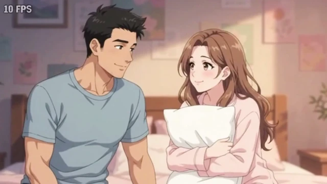 Stepsister share bed with stepbrother turn into sex night