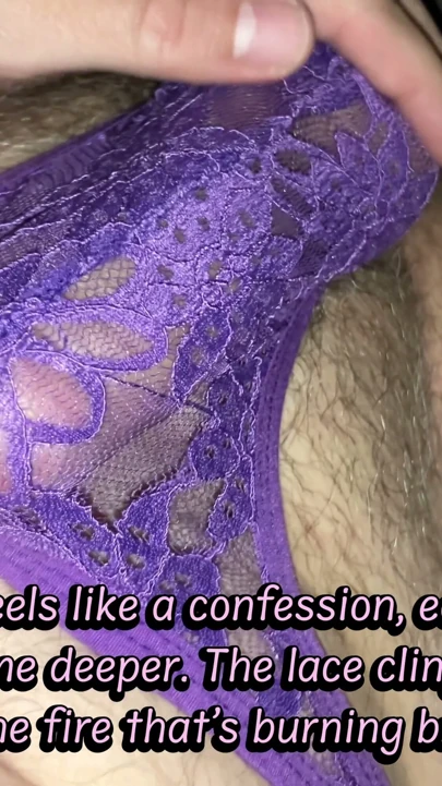 Adam favori erkek tangasıyla mastürbasyon yapıyor ve kumaşın içinden boşalıyor - Külot içine boşalma ASMR | Bölüm 1