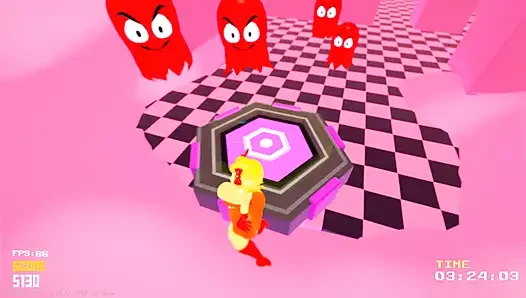Pacman ghosts beni hep birlikte sikmeye karar veriyor, ağızlarında spermim için kavga ediyor
