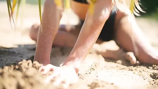 Vita sidorkina ve yüzmek