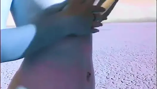 Negatif seks ve lezbiyen orta yaşlı seksi kadınlar