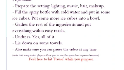 Kadınlar için Mastürbasyon Talimatları #3