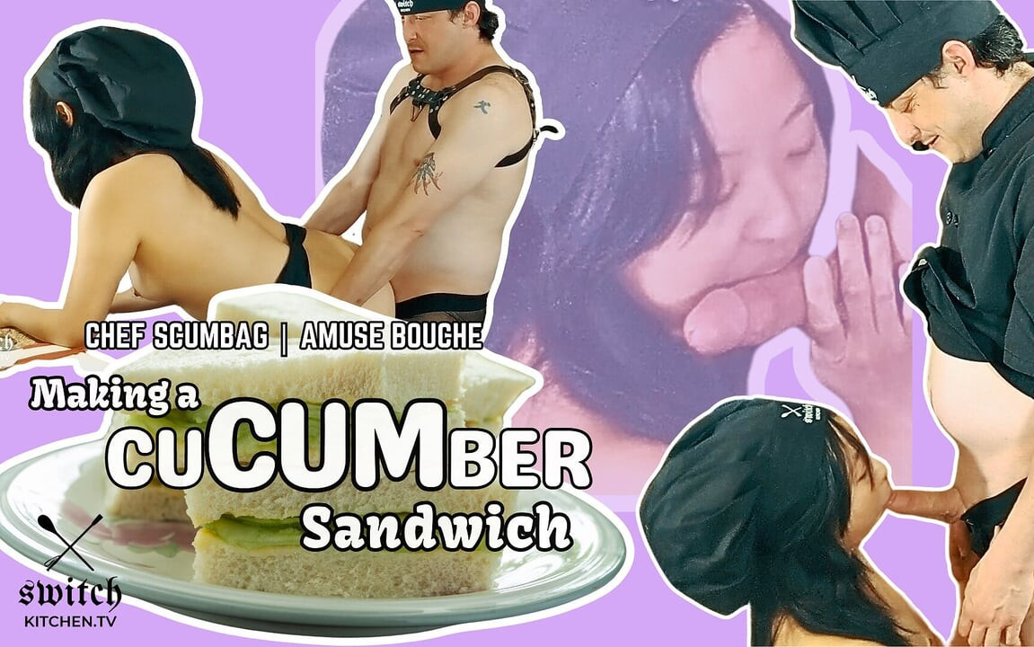 Scumbag Chef Makes Cucumber Sandwich with Korean Sous Chef
