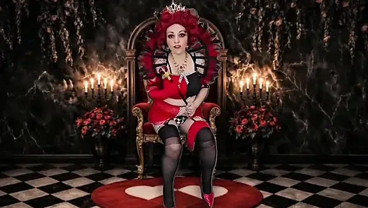 Kraliçenin fetiş baskısına itaat et