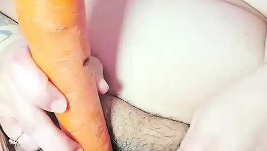 It doesn't have to be Easter to Enjoy a Carrot pt 2. The insertion