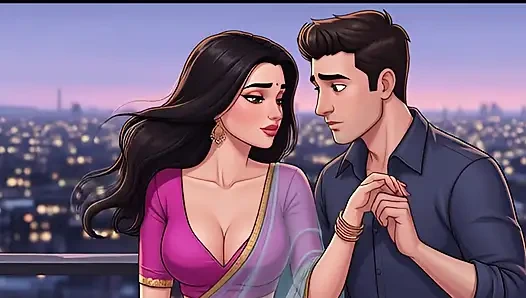 terrace par jake khub maze kiye (Hindi)