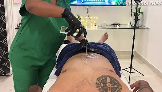 Küçümsenmiş zevk - muhteşem latin özel mutlu son masajı yapıyor