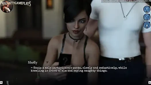 Ahlak Sınırları (bölüm 22) Roman Oyunları - Evli Kadın Başka Bir Adama Seksi Dans Ediyor
