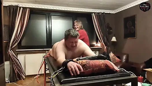 DomLady Mia - Punishment of terror for the Slave - Training: Ass Fucked by the Fucking Machine - Part 1