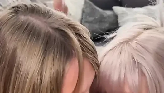 Angel Youngs ve arkadaşları vahşi bir üçlü seks macerasına dalıyor