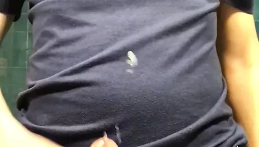 Büyük yük patlaması, yüzüne sıçrayan 15 cumshot