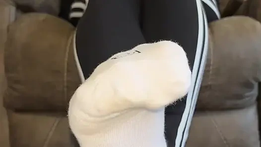 Sessiz Çorapla Azdırma - Ivys Feet - Ayak Sikişi