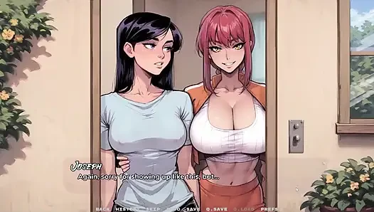 Yeni kız arkadaşım tabu hentai oyunu ep.49 üvey kız kardeşim kız arkadaşımın götünü üvey babasının önünde yakaladı!