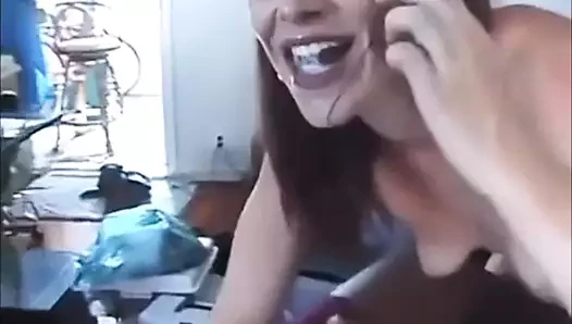 Espermas Na Boquinha Da Putinha