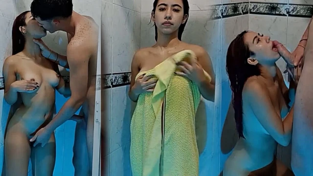 Vay canına! En iyi arkadaşımı banyoda sikiyorum