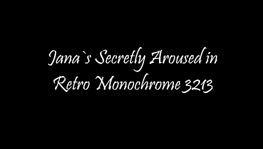 Retro monokrom 3213'te gizlice uyandırıldı