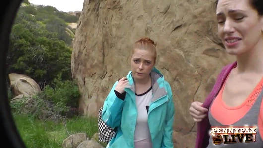 Penny pax ve sarah shevon ile inanılmaz yürüyüş pov üçlü