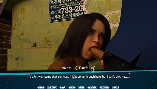 Office Colleague Girl Sucking Viktor Big Cock Almost Caught