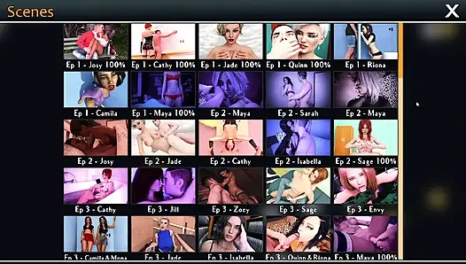 Josy Takes Dan's Cock Hard on Mommy & Daddy's Bed - Episodes 1 & 2