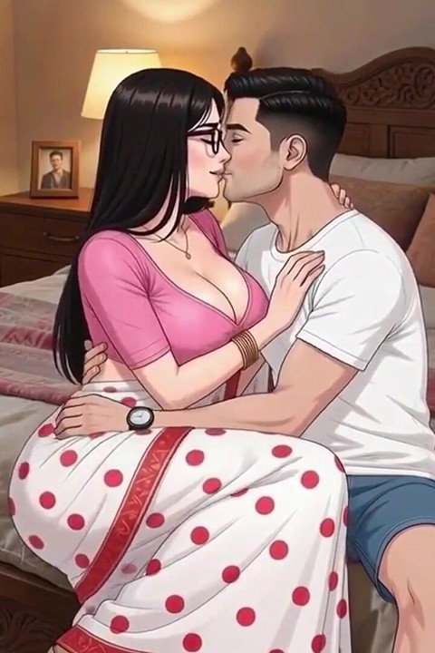 Hintli ateşli puja teyze romantik gece - orta yaşlı seksi kadın