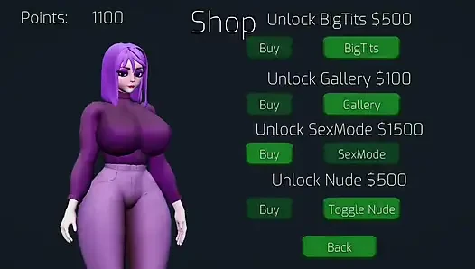 Büyük memeli ve büyük götlü seksi kız