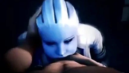 Mass effect liara derin boğaz oral seks