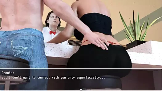 Laura, şehvetli sırlar: müstakbel kocasının önünde parmaklı