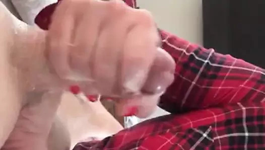 yatak odası handjob