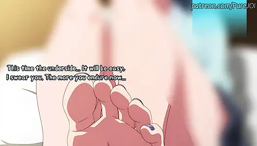 Akane Kurokawa makes you orgasm hard with her feet (Censored JOI)