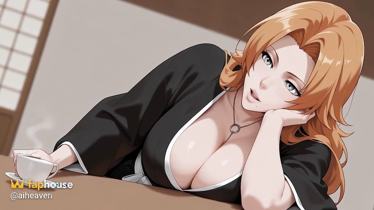 Rangiku Matsumoto gerçek dünyaya gidiyor ve ateşli bir adamla sikişiyor! Bleach Hentai sansürsüz bakış açısı
