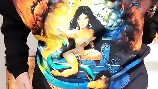 Sonsuz şampiyon meme damlası kutsal orta yaşlı seksi kadın memeler