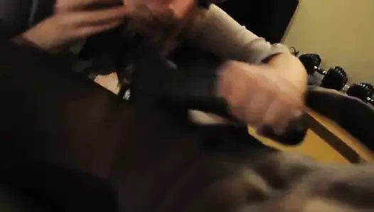 beyaz karısı ibadet siyah taşaklar 1