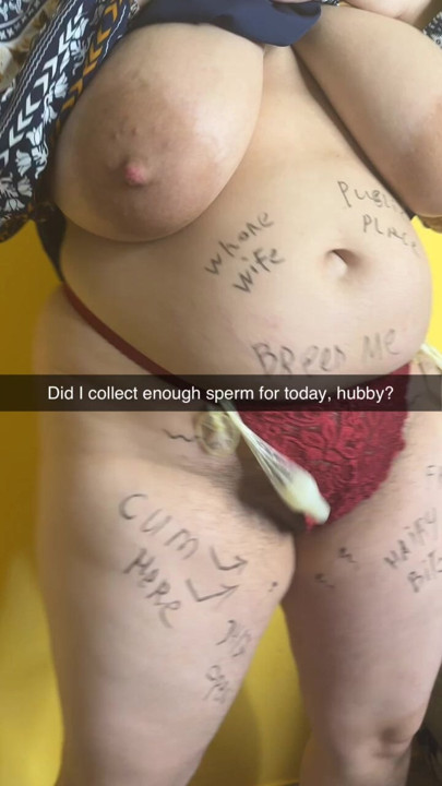 Kocam, bugün yabancılardan yeterince sperm topladım mı?  - Aldatılan snap chat - milky mari