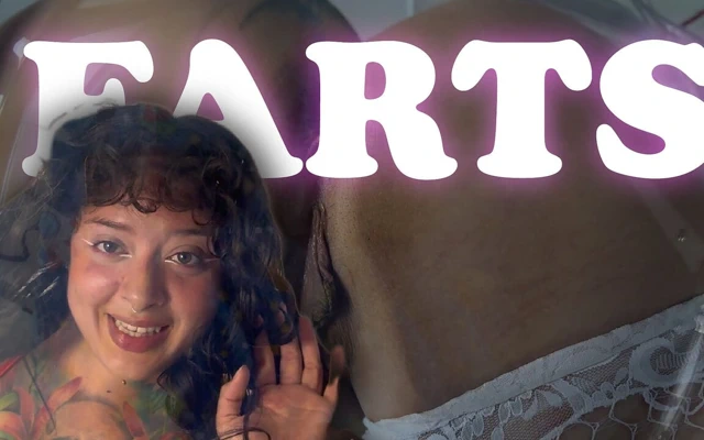 Senin için şeffaf sandalyeye oturuyor ve osuruk yapıyorum