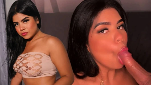 Cheating stepsister with big tits squirts when I stick my cock in her - POVLatinGirl